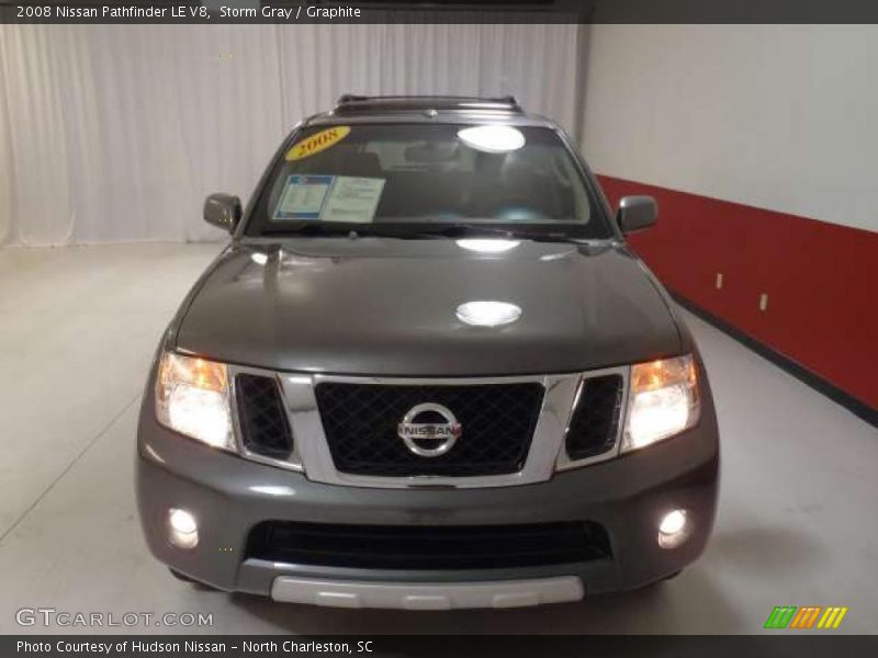 Storm Gray / Graphite 2008 Nissan Pathfinder LE V8