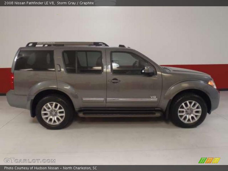 Storm Gray / Graphite 2008 Nissan Pathfinder LE V8