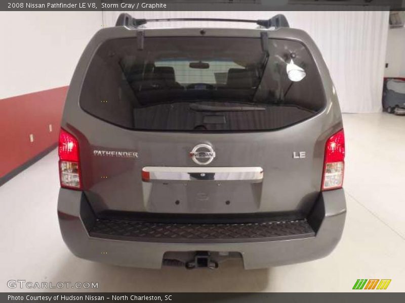 Storm Gray / Graphite 2008 Nissan Pathfinder LE V8