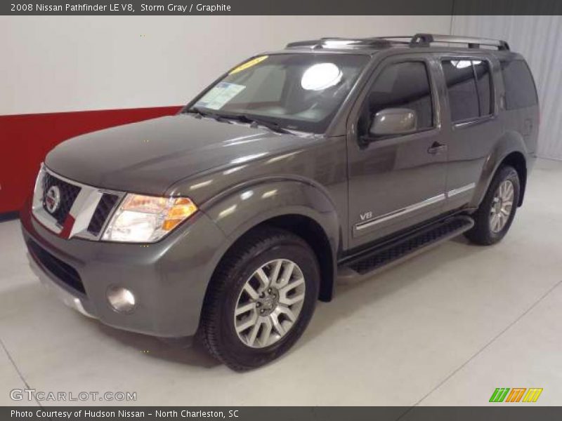 Storm Gray / Graphite 2008 Nissan Pathfinder LE V8