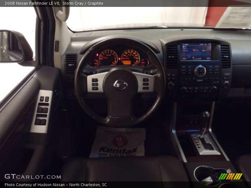 Storm Gray / Graphite 2008 Nissan Pathfinder LE V8