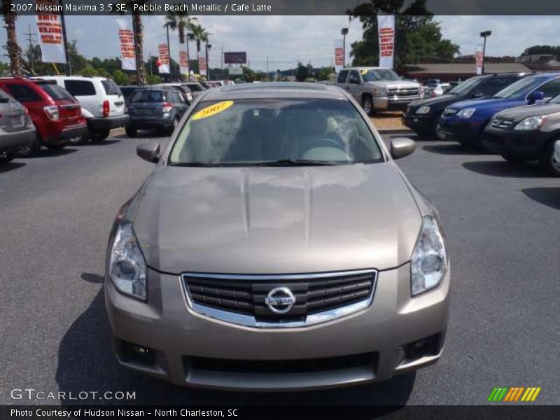 Pebble Beach Metallic / Cafe Latte 2007 Nissan Maxima 3.5 SE