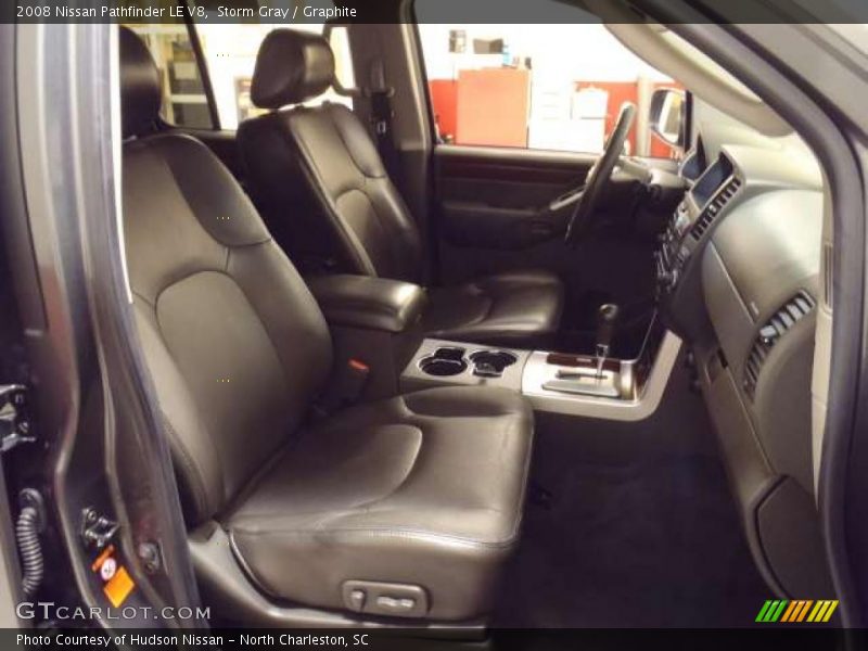 Storm Gray / Graphite 2008 Nissan Pathfinder LE V8