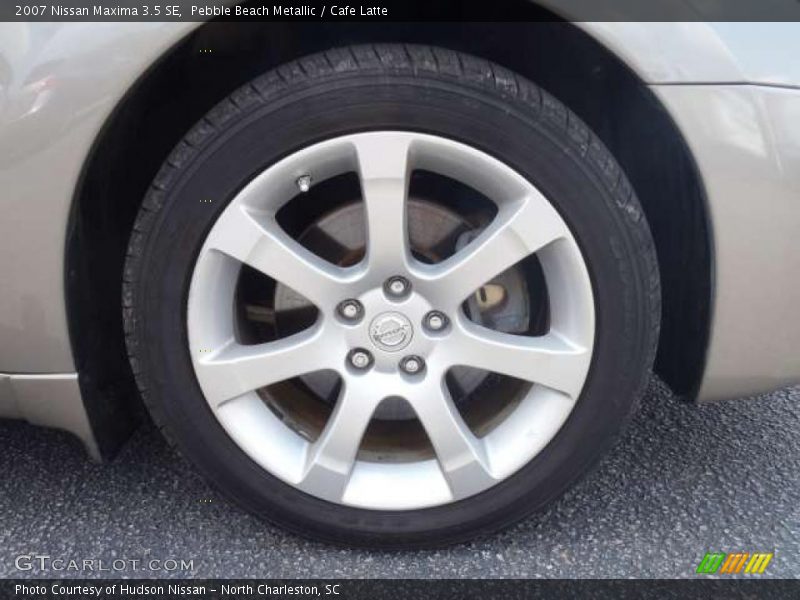 Pebble Beach Metallic / Cafe Latte 2007 Nissan Maxima 3.5 SE