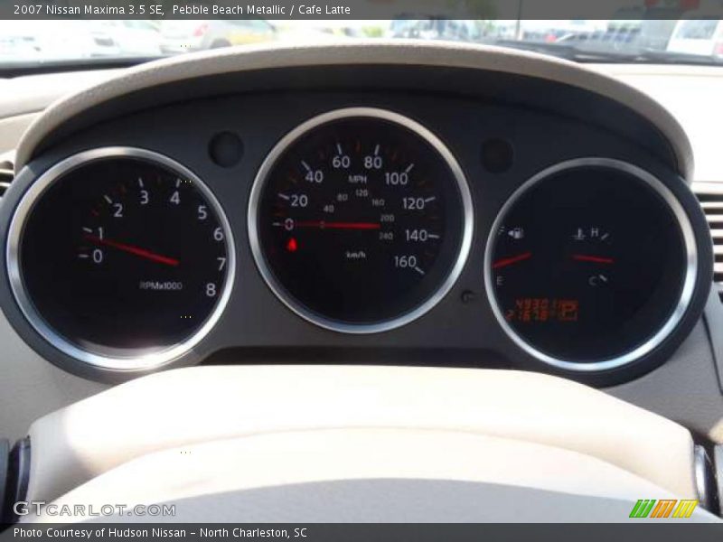 Pebble Beach Metallic / Cafe Latte 2007 Nissan Maxima 3.5 SE