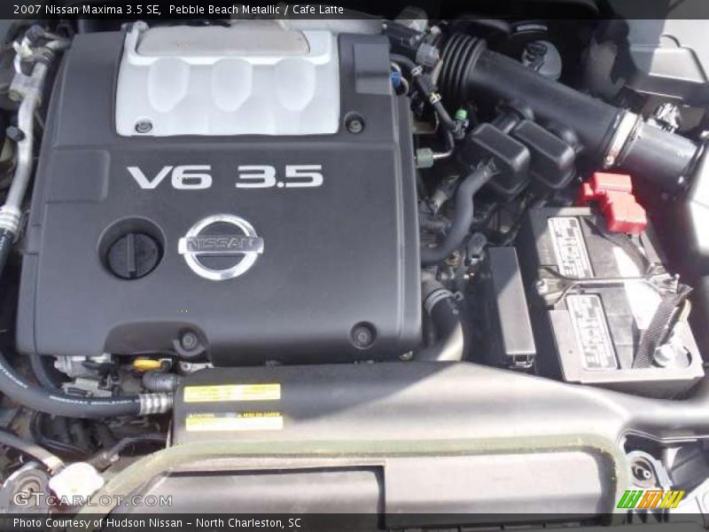 Pebble Beach Metallic / Cafe Latte 2007 Nissan Maxima 3.5 SE