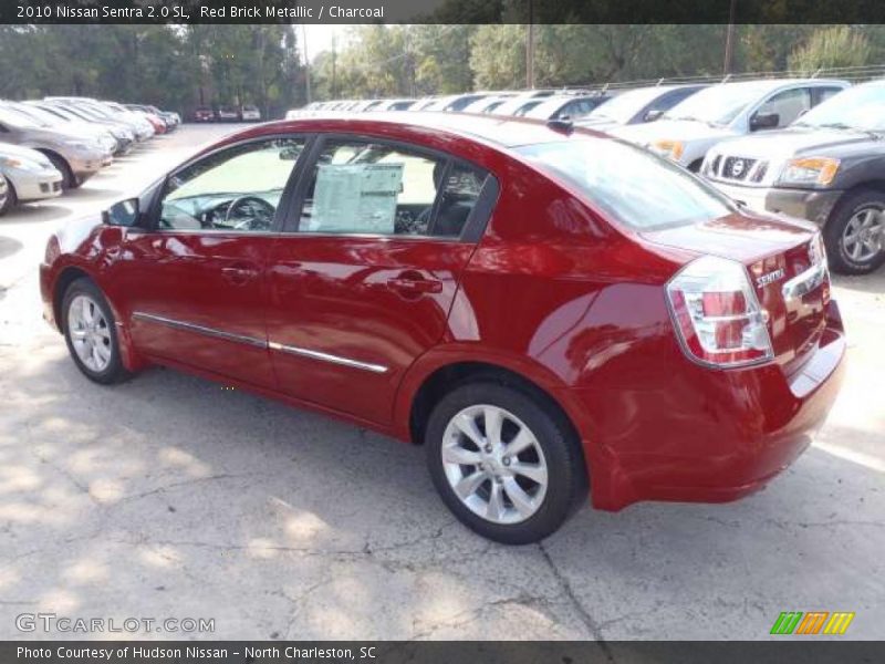 Red Brick Metallic / Charcoal 2010 Nissan Sentra 2.0 SL