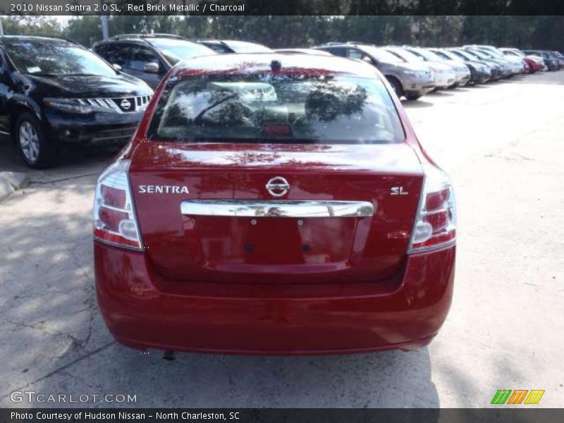 Red Brick Metallic / Charcoal 2010 Nissan Sentra 2.0 SL