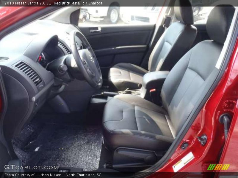 Red Brick Metallic / Charcoal 2010 Nissan Sentra 2.0 SL
