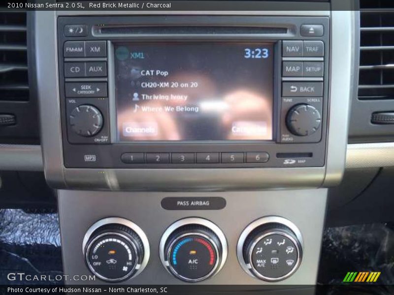 Red Brick Metallic / Charcoal 2010 Nissan Sentra 2.0 SL