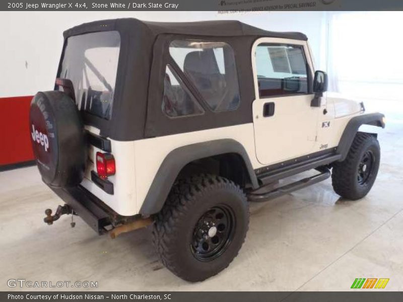 Stone White / Dark Slate Gray 2005 Jeep Wrangler X 4x4
