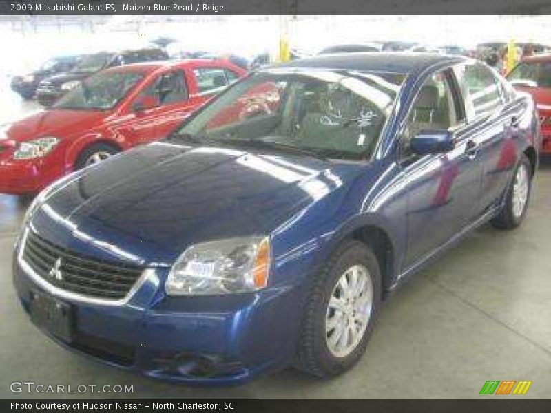 Maizen Blue Pearl / Beige 2009 Mitsubishi Galant ES