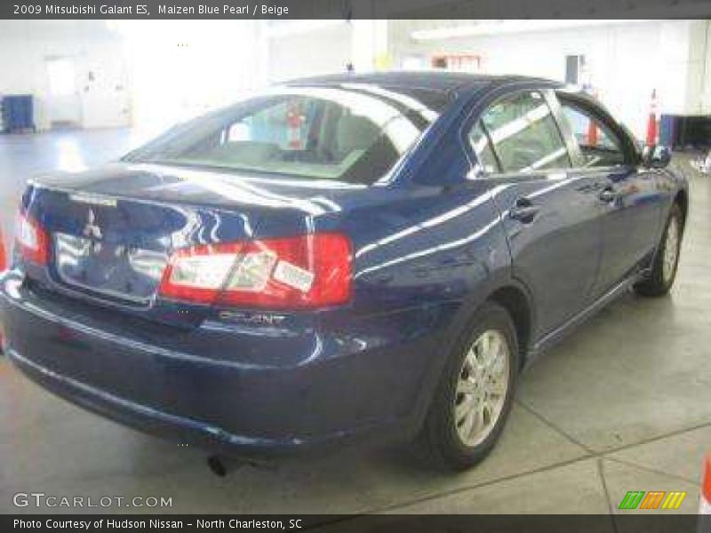 Maizen Blue Pearl / Beige 2009 Mitsubishi Galant ES