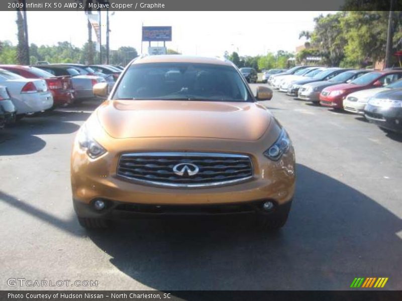 Mojave Copper / Graphite 2009 Infiniti FX 50 AWD S