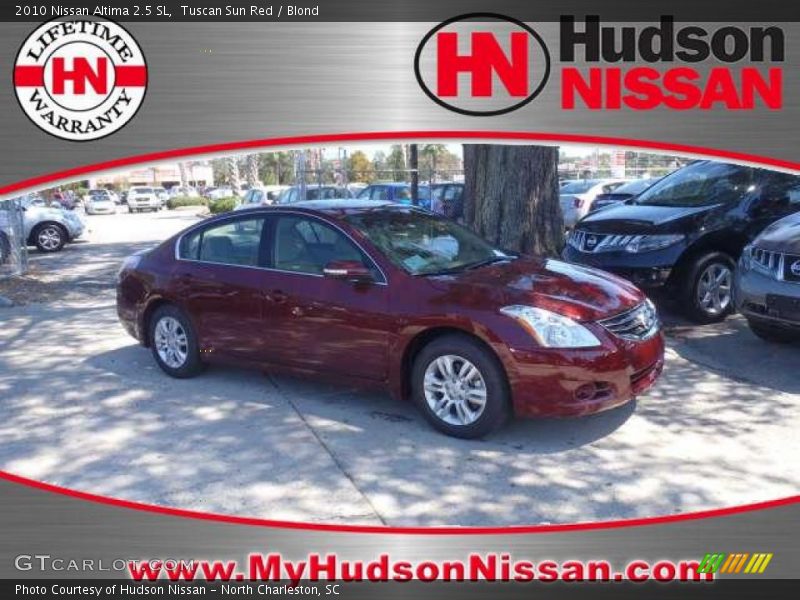 Tuscan Sun Red / Blond 2010 Nissan Altima 2.5 SL