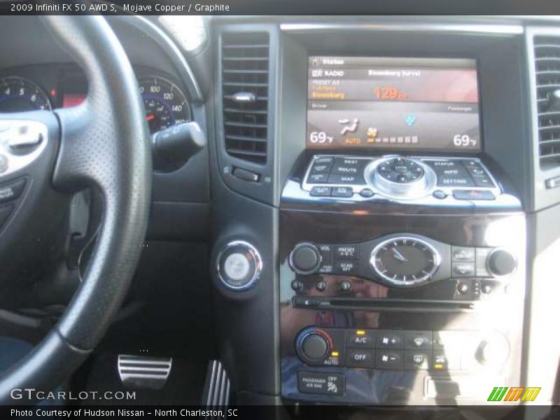 Mojave Copper / Graphite 2009 Infiniti FX 50 AWD S