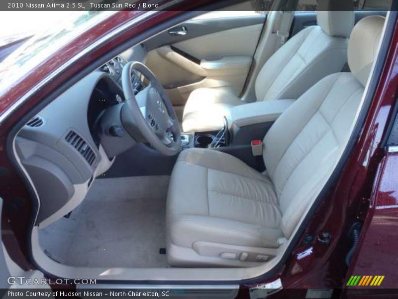 Tuscan Sun Red / Blond 2010 Nissan Altima 2.5 SL