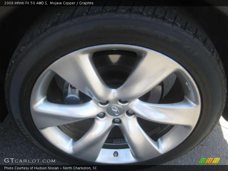 Mojave Copper / Graphite 2009 Infiniti FX 50 AWD S