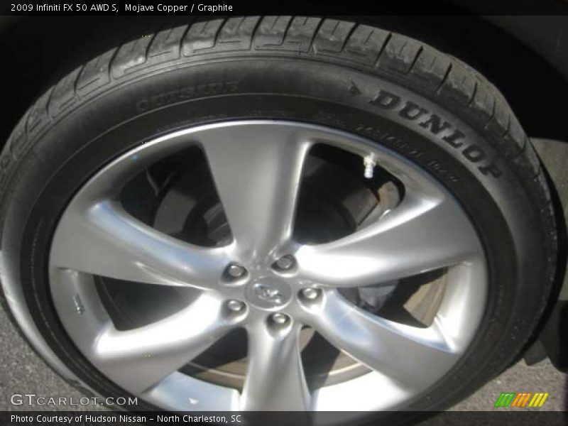 Mojave Copper / Graphite 2009 Infiniti FX 50 AWD S
