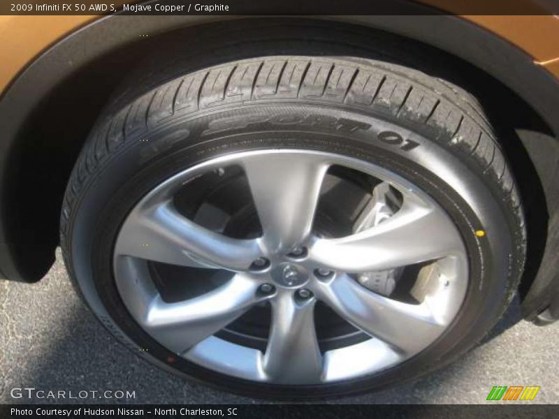 Mojave Copper / Graphite 2009 Infiniti FX 50 AWD S