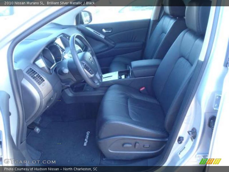 Brilliant Silver Metallic / Black 2010 Nissan Murano SL