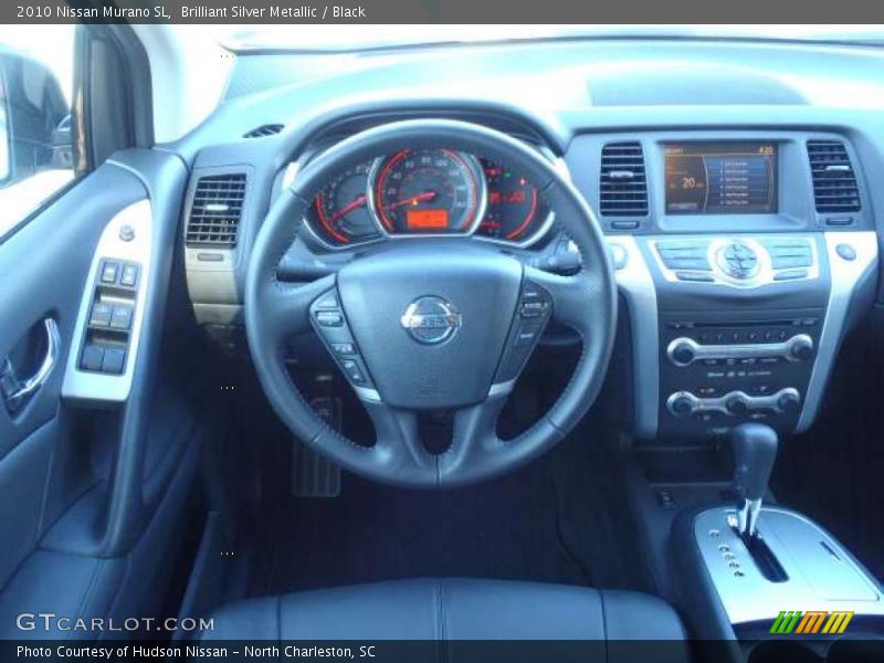 Brilliant Silver Metallic / Black 2010 Nissan Murano SL