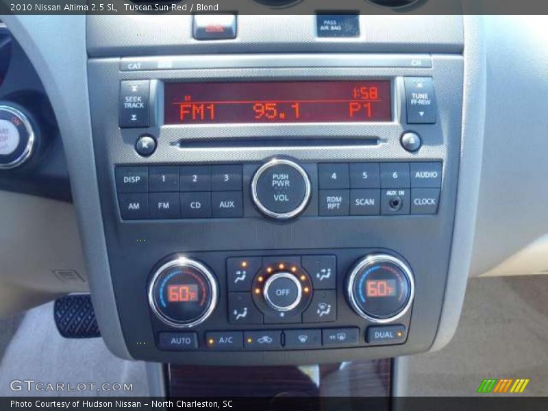 Tuscan Sun Red / Blond 2010 Nissan Altima 2.5 SL