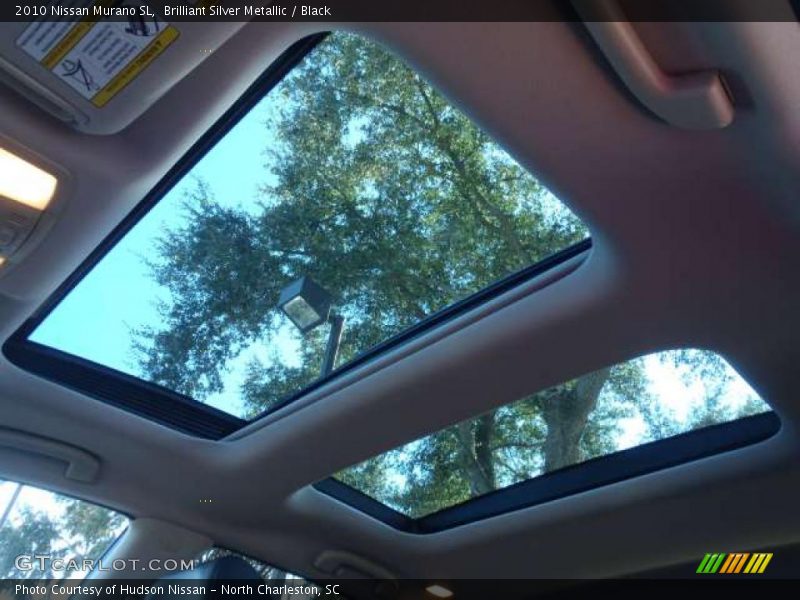 Brilliant Silver Metallic / Black 2010 Nissan Murano SL