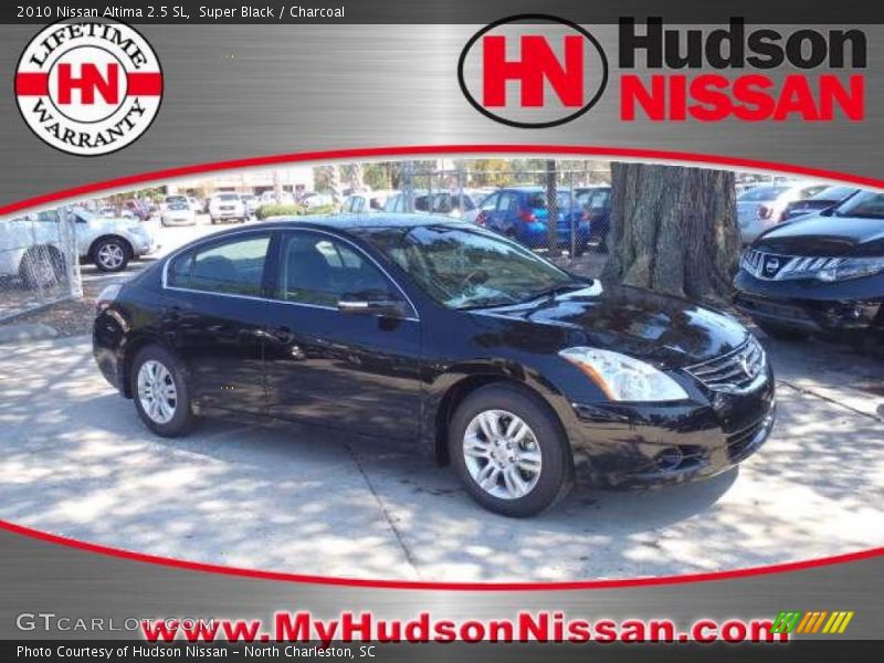 Super Black / Charcoal 2010 Nissan Altima 2.5 SL