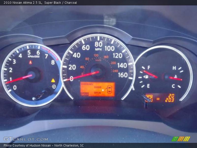Super Black / Charcoal 2010 Nissan Altima 2.5 SL