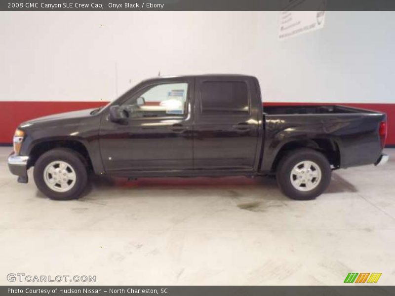 Onyx Black / Ebony 2008 GMC Canyon SLE Crew Cab