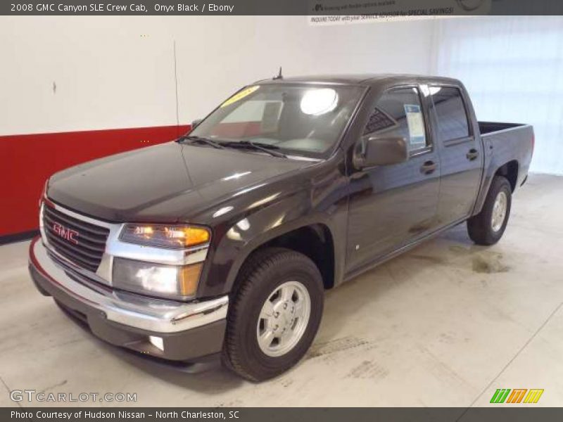 Onyx Black / Ebony 2008 GMC Canyon SLE Crew Cab