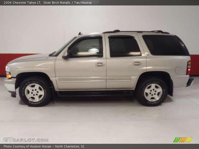Silver Birch Metallic / Tan/Neutral 2006 Chevrolet Tahoe LT