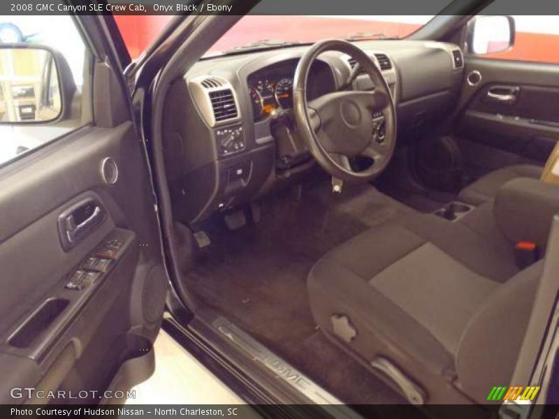 Onyx Black / Ebony 2008 GMC Canyon SLE Crew Cab