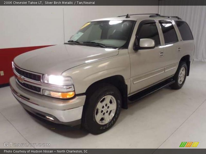 Silver Birch Metallic / Tan/Neutral 2006 Chevrolet Tahoe LT