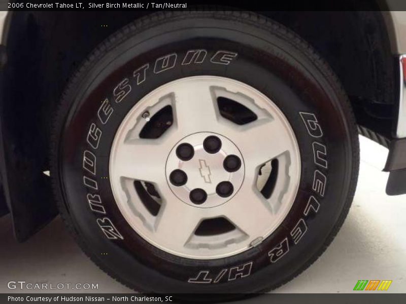 Silver Birch Metallic / Tan/Neutral 2006 Chevrolet Tahoe LT