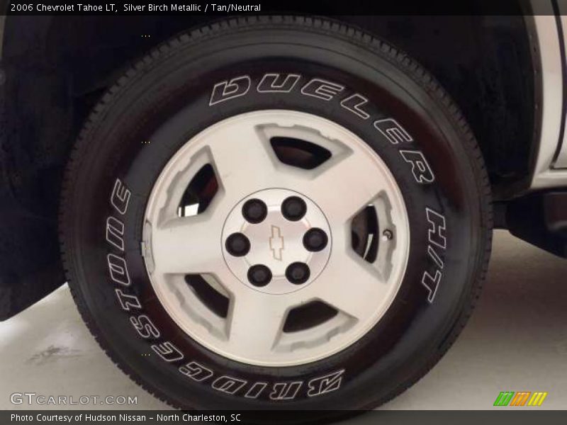 Silver Birch Metallic / Tan/Neutral 2006 Chevrolet Tahoe LT