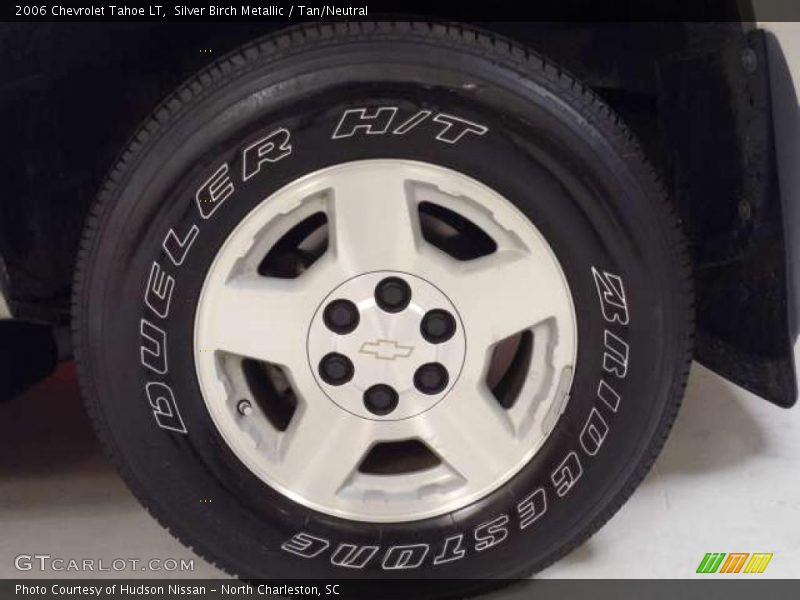 Silver Birch Metallic / Tan/Neutral 2006 Chevrolet Tahoe LT