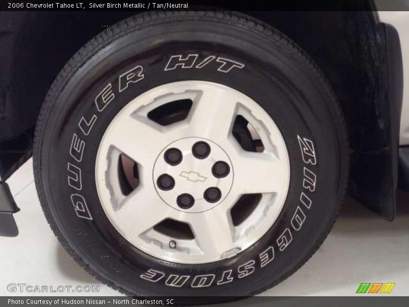 Silver Birch Metallic / Tan/Neutral 2006 Chevrolet Tahoe LT