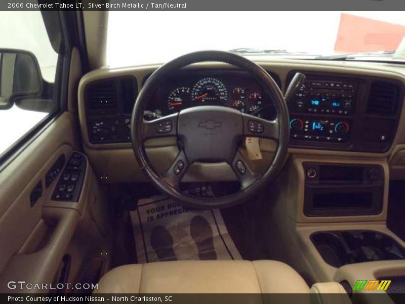 Silver Birch Metallic / Tan/Neutral 2006 Chevrolet Tahoe LT