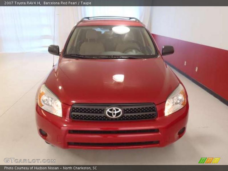 Barcelona Red Pearl / Taupe 2007 Toyota RAV4 I4