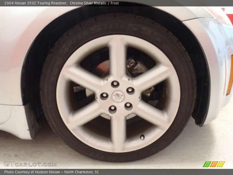 Chrome Silver Metallic / Frost 2004 Nissan 350Z Touring Roadster