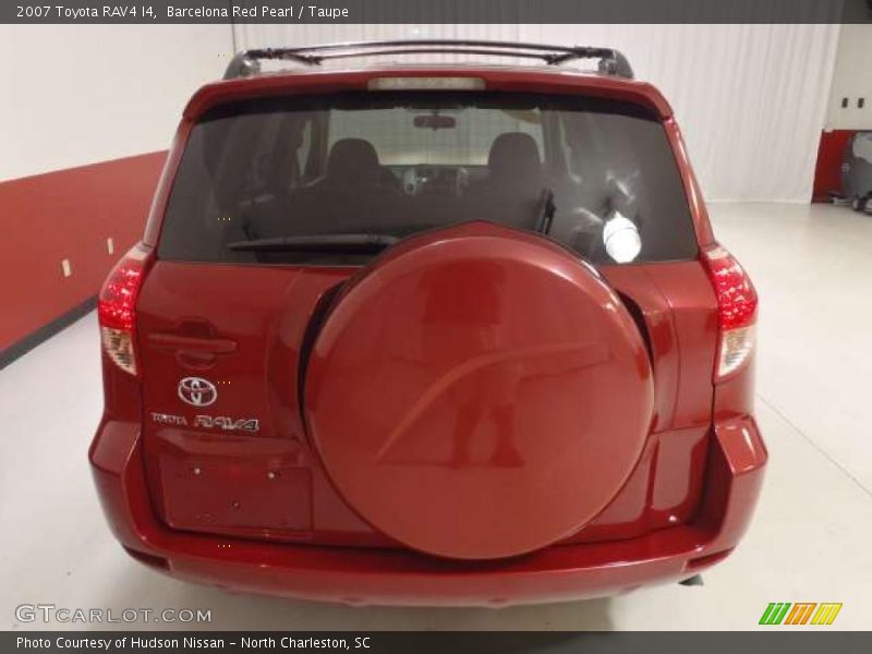 Barcelona Red Pearl / Taupe 2007 Toyota RAV4 I4