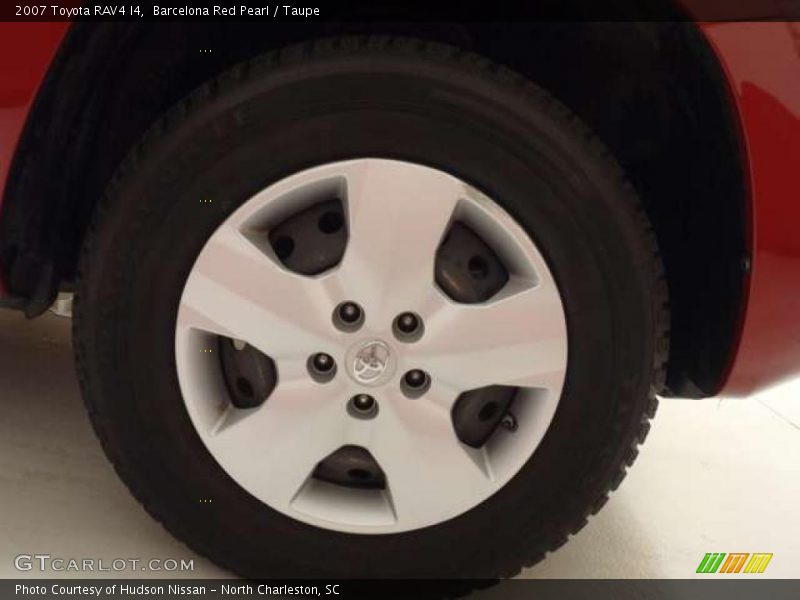 Barcelona Red Pearl / Taupe 2007 Toyota RAV4 I4