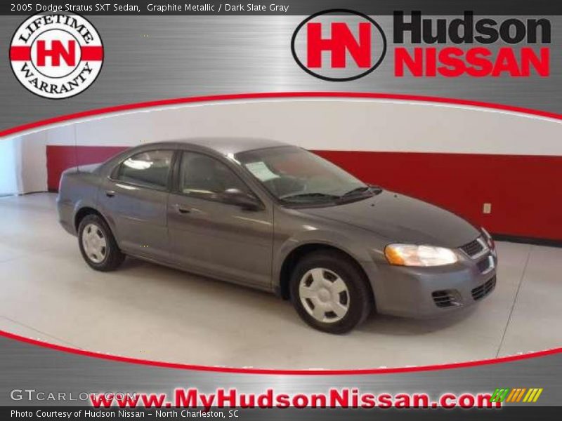 Graphite Metallic / Dark Slate Gray 2005 Dodge Stratus SXT Sedan