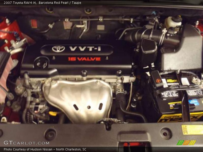 Barcelona Red Pearl / Taupe 2007 Toyota RAV4 I4
