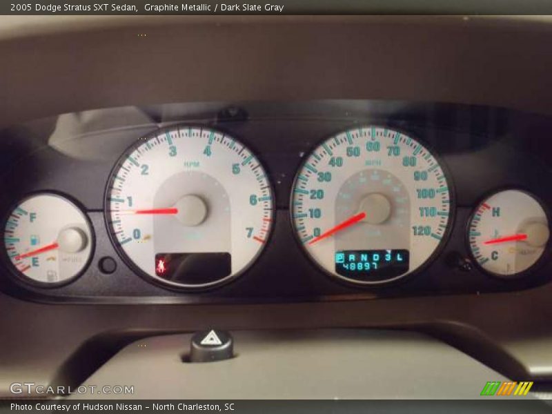 Graphite Metallic / Dark Slate Gray 2005 Dodge Stratus SXT Sedan