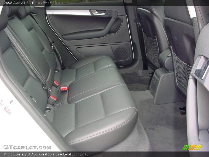 Ibis White / Black 2008 Audi A3 2.0T