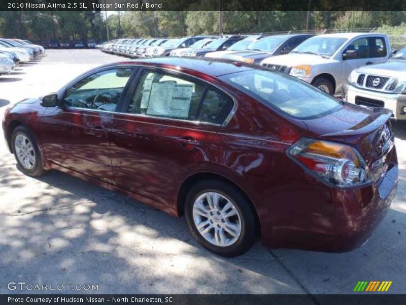 Tuscan Sun Red / Blond 2010 Nissan Altima 2.5 SL