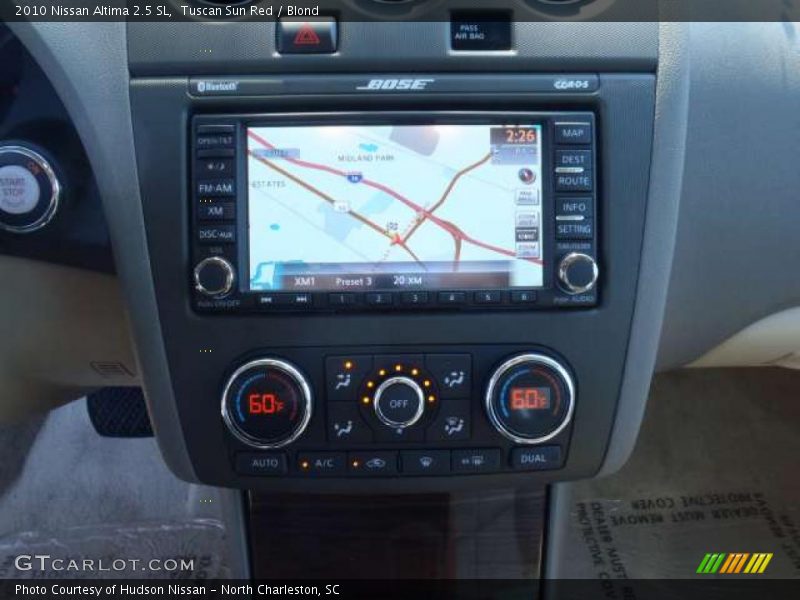 Tuscan Sun Red / Blond 2010 Nissan Altima 2.5 SL